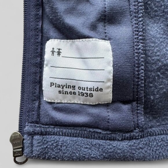 Columbia 2T Boy Toddler Fleece Jacket Blue Zip-Up Pockets - Picture 5 of 7